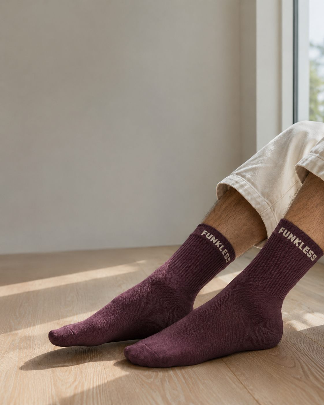 Odor-control cotton socks